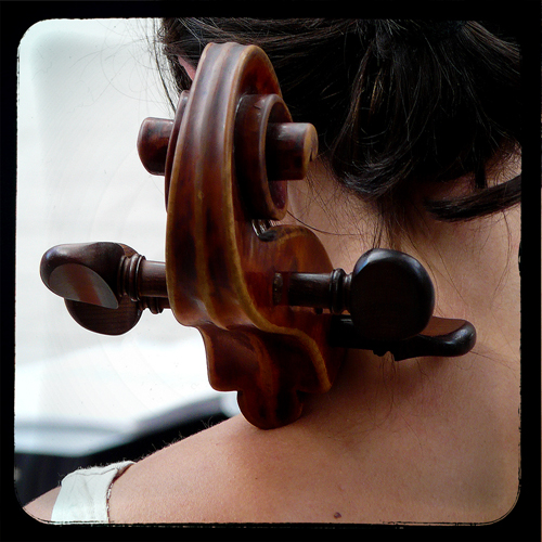 A Cellist in the Street
