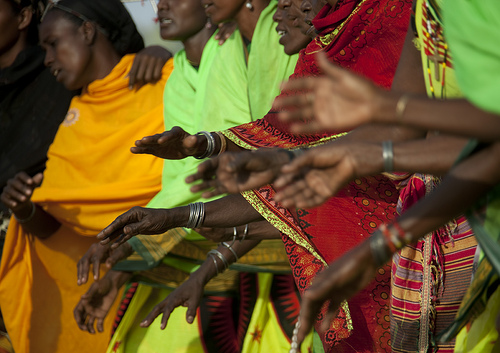 Gabbra women dance - Kenya