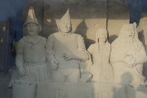 Sand sculptures from 2009 